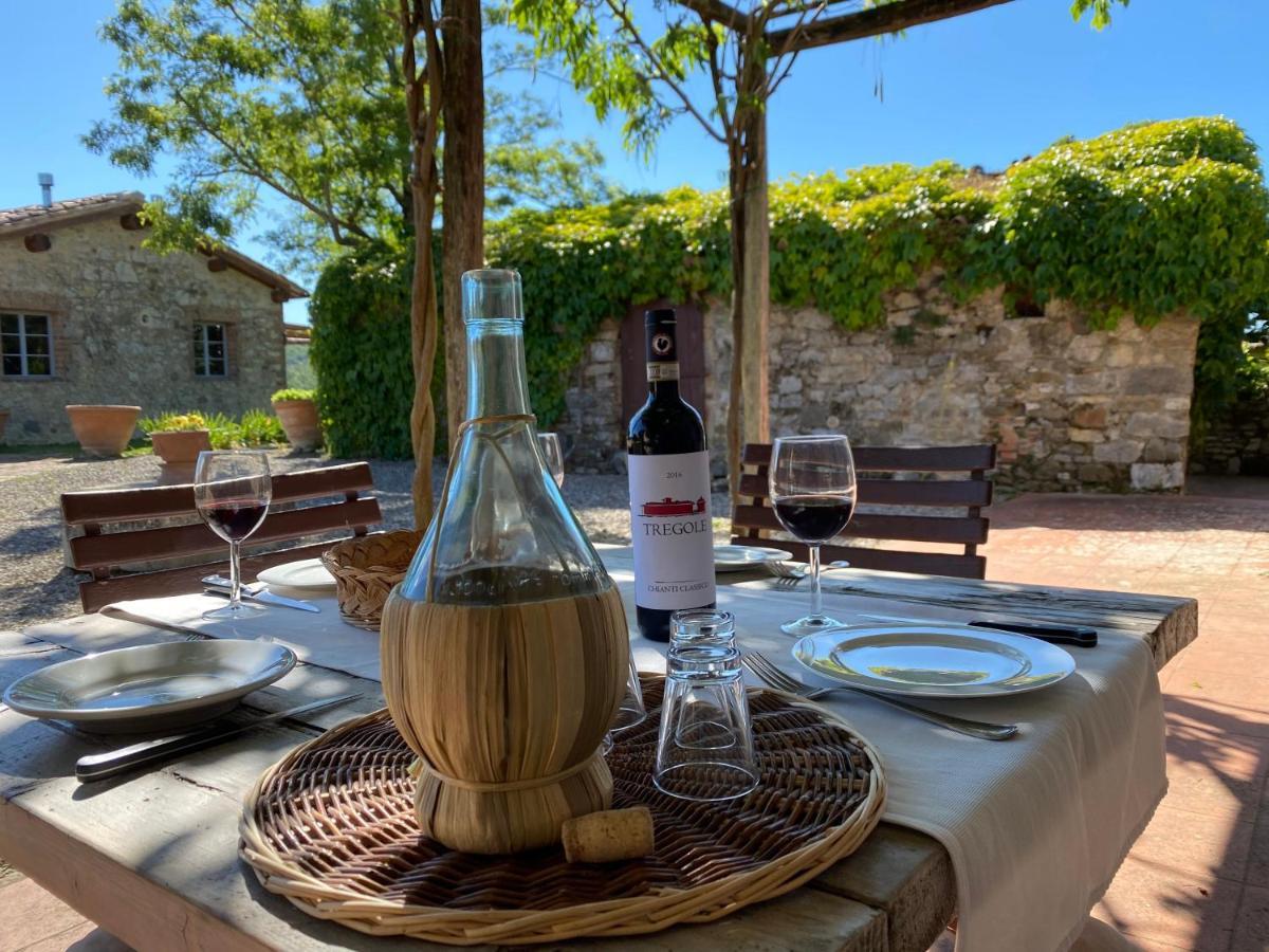 Tregole Lägenhet Castellina in Chianti Exteriör bild